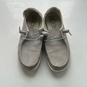 Gray Hey Dudes- size 8